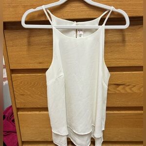 White summer top